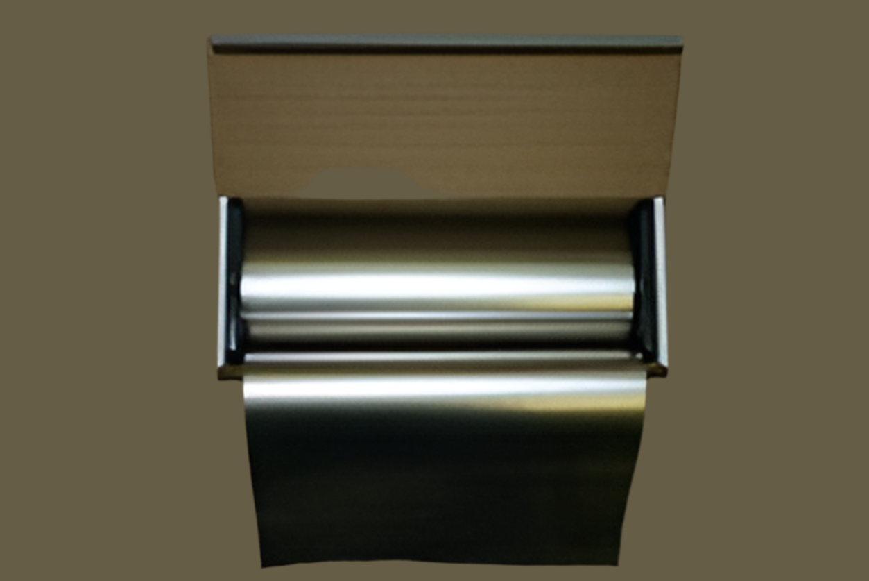 Knights Precision Tool Wrap 100' Type 304 Annealed Stainless Steel Tool Wrap 100' x 24" x .002 Foil Wrap - Tool Wrap