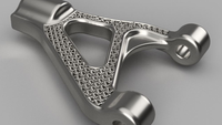 Part heat treated with Stainless Steel Tool Wrap